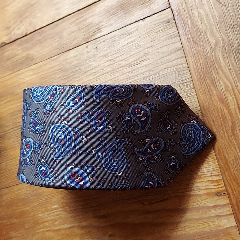 Dior Silk Paisley Tie - Picture 2 of 6